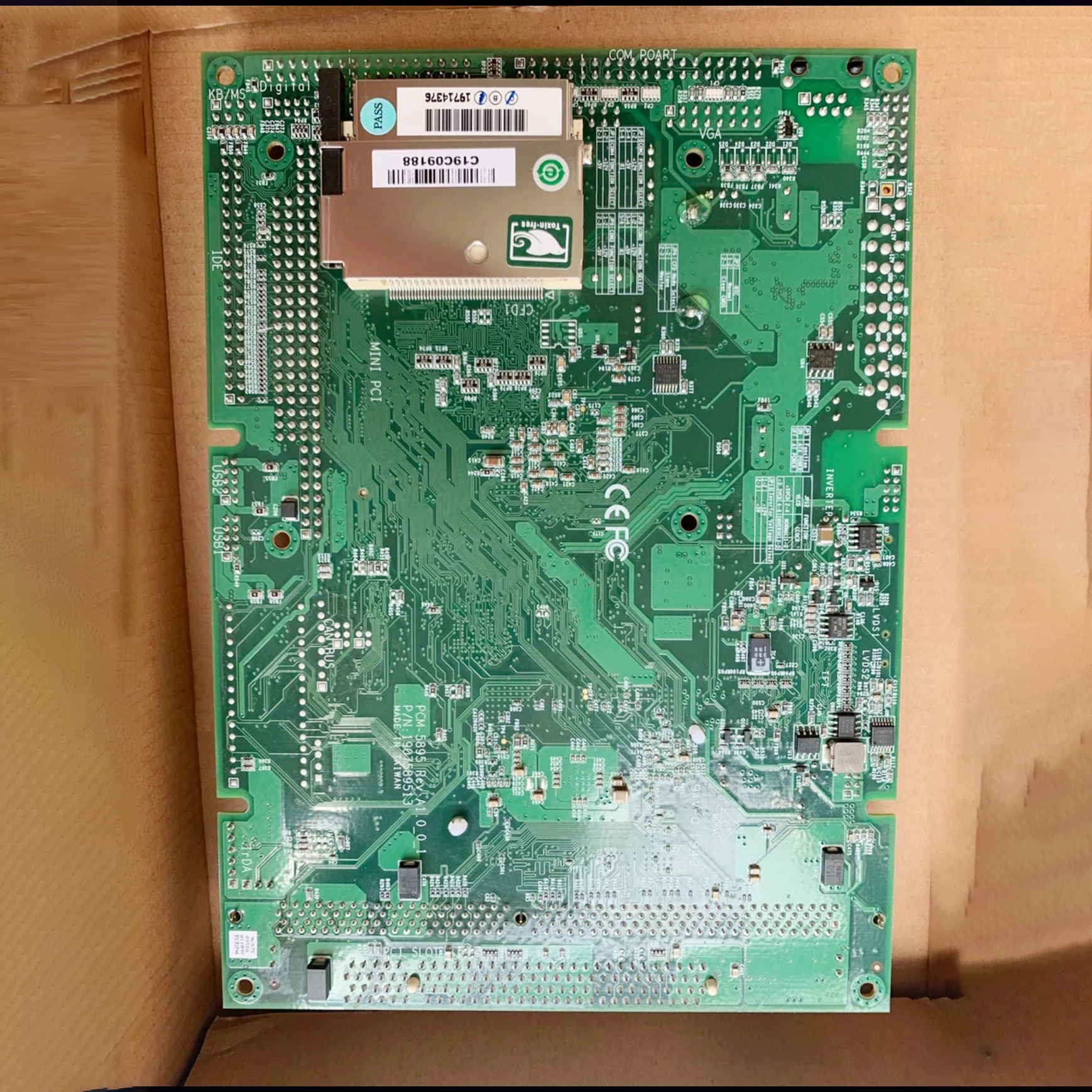 

Industrial Control Medical board P/N: 1907589512 PCM-5895 Rev: A1.0 high stability
