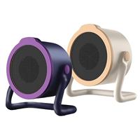 500W Portable Electric Space Heater PTC Fast Heating Winter Warmer 2 Mode Overheating Protection Small Heater for Home Office