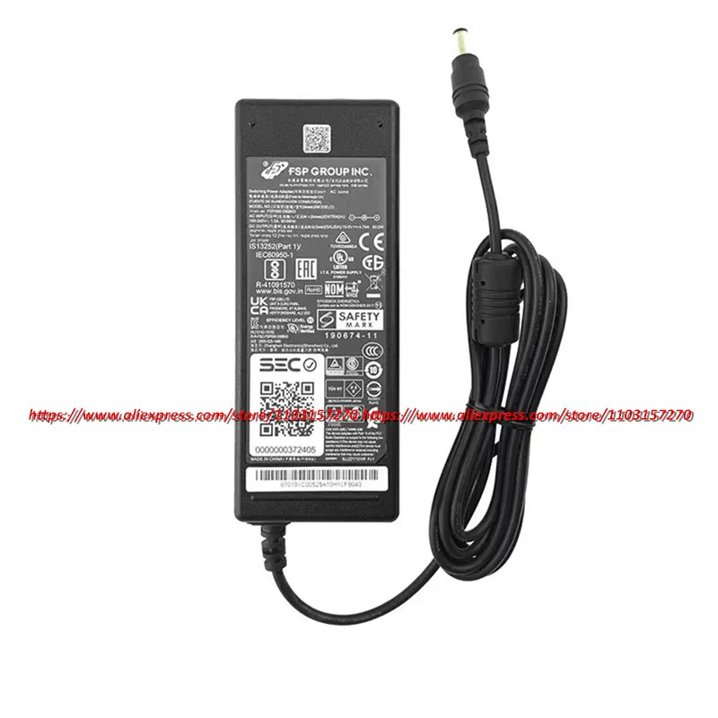 

Оригинальный адаптер переменного тока FSP FSP090-DBBN3 19 В 4,74 А 90 Вт 5,5x2,5 мм для зарядного устройства для ноутбука FSP090-ABBN3 FSP090-ABAN2 FSP090-ABB