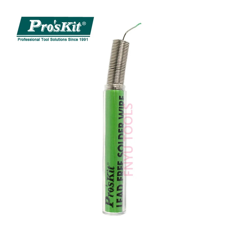 Pro'sKit 9S001 1.0มม.ตะกั่วบัดกรีลวดความสว่างสูงดีบุกปากกาบัดกรีสำหรับ SMD เมนบอร์ดบัดกรี