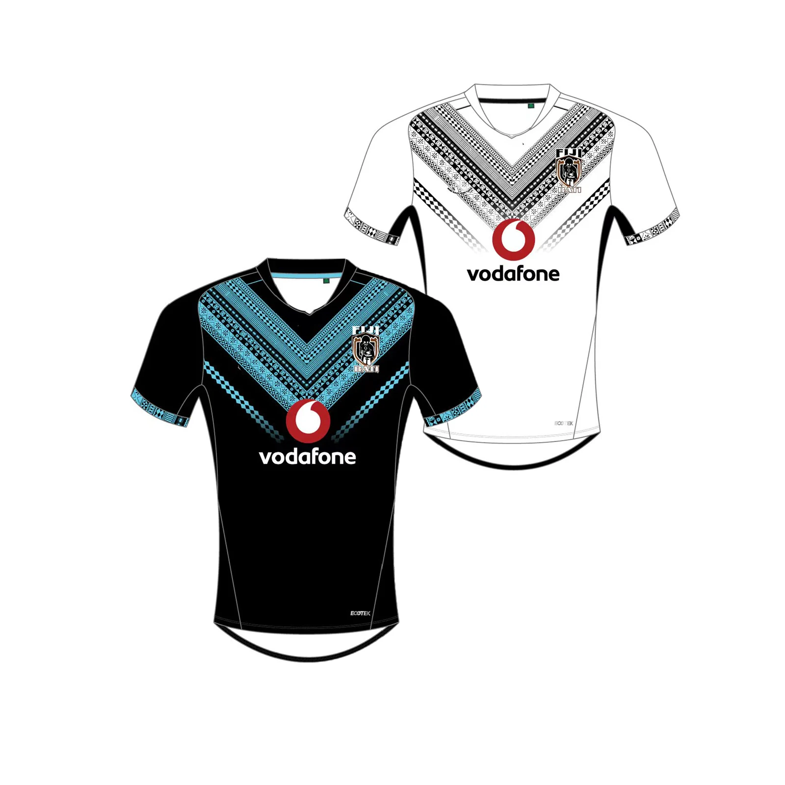 

Мужская спортивная рубашка FIJI BATI для регби 2024, домашняя/выездная майка