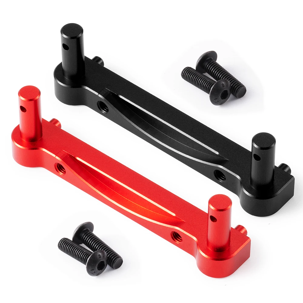 AXSPEED Alu Alloy Front / Rear Skateboards Support Chassis Steering Pressure Plate for Losi 1/5 5IVE-T 2.0 RC Car Truck Parts