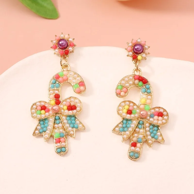 

Color Diamond Christmas Collection: Bold, Trendy, Playful, Adorable, Versatile Fashion Earrings and Ear Jewelry