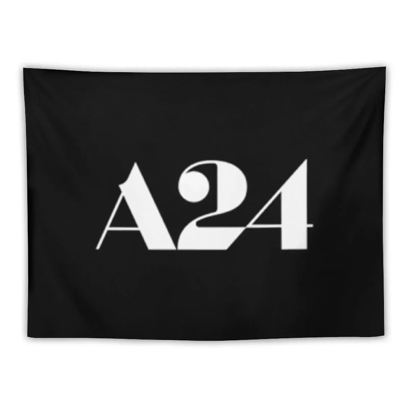 A24 Logo (White) Classic Tapestry Bedrooms Decor Things To The Room Room Decoration Accessories Decor For Room Tapestry