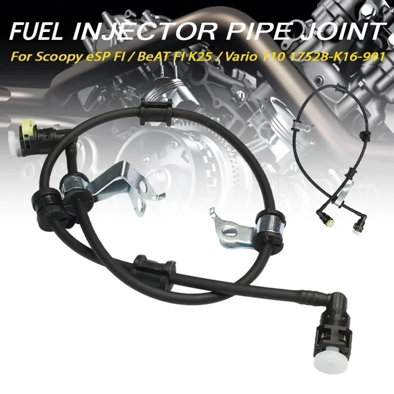 

Fuel Injector Pipe Joint Replacement 17528-K16-901 Fits Scoopy eSP FI BeAT FI K25 Vario 110
