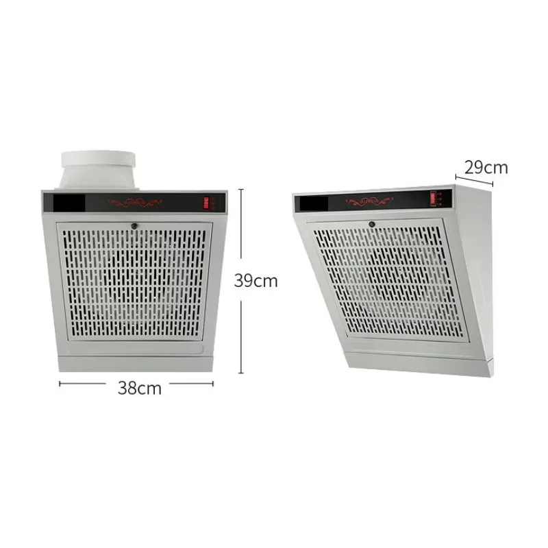 

Portable Kitchen Exhaust Fan Small Cover Mini Silent Tube Strong Single Furnace Simple Fume Ventilation Fan Rental Apartment