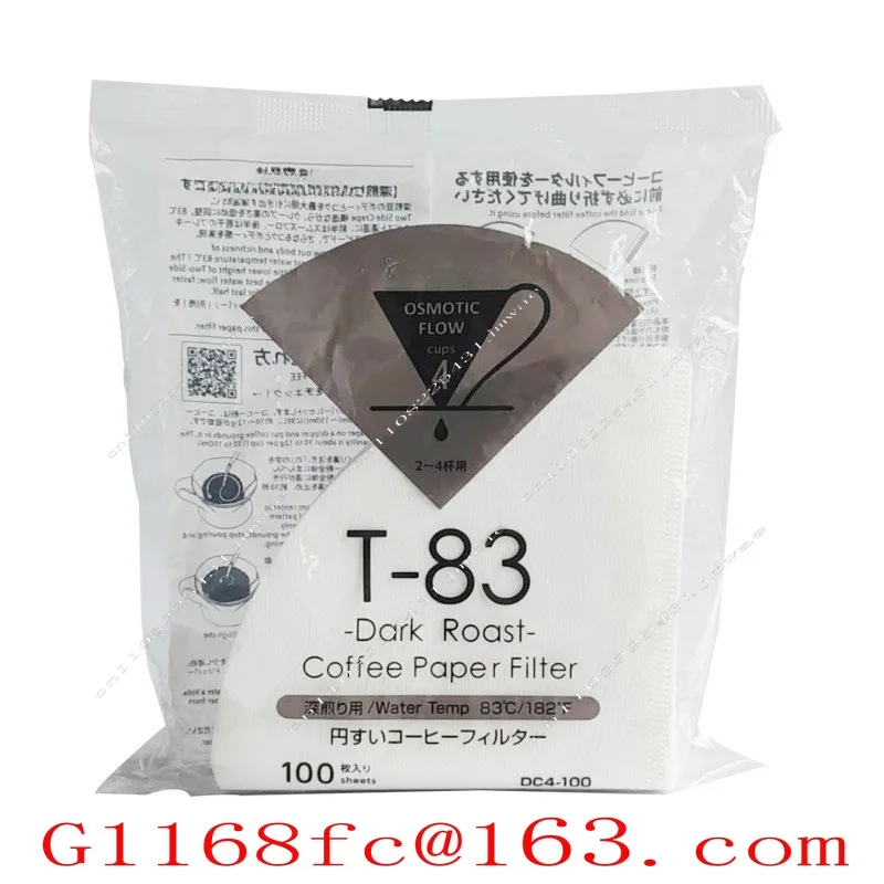 Drip Coffee Filter Paper V60 Conical Light, Medium and Dark Roast