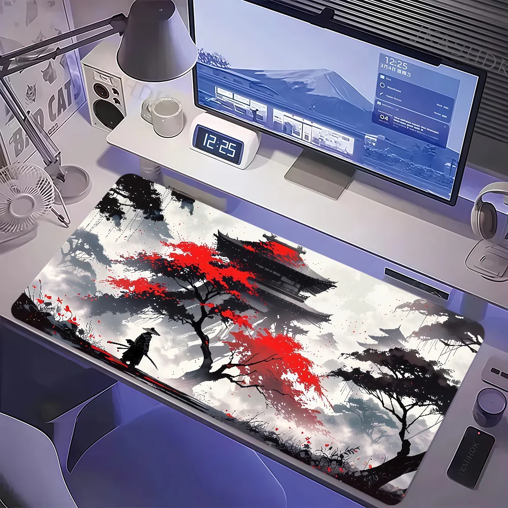 Sunset Moonlight Night Mountain Mouse Pad Non-slip Thickened MousePad Large Writing Lockedge Office Student Gaming Cushion