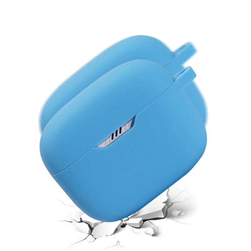 Funda a prueba de golpes para J-BL Tune 230NC, carcasa impermeable, lavable, compatible con Bluetooth, funda de silicona antideslizante