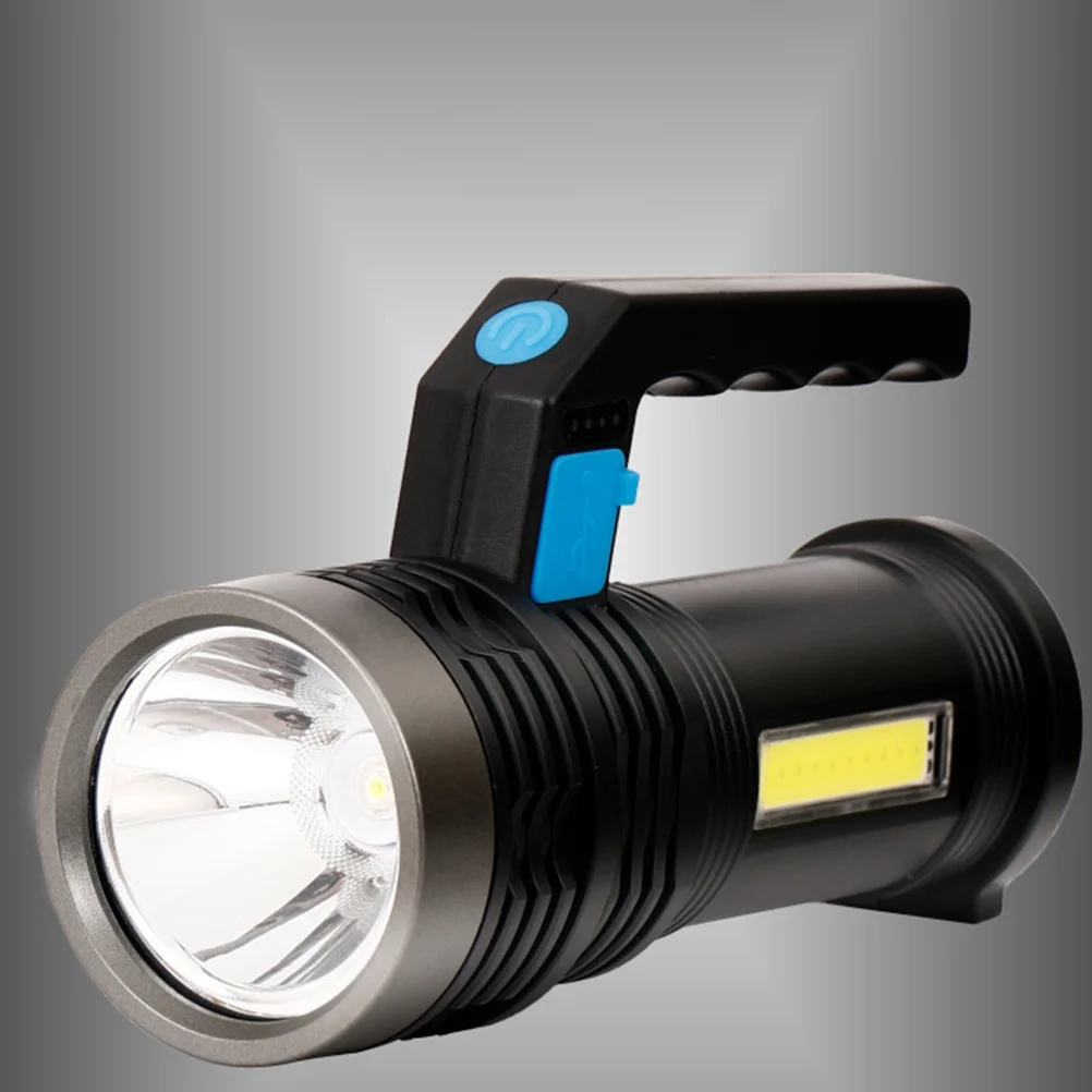 

Portable USB Charging Flashlight ABS Mini Lantern Searchlight Camping Hiking Outdoor Emergency Light Strong Durable Practical
