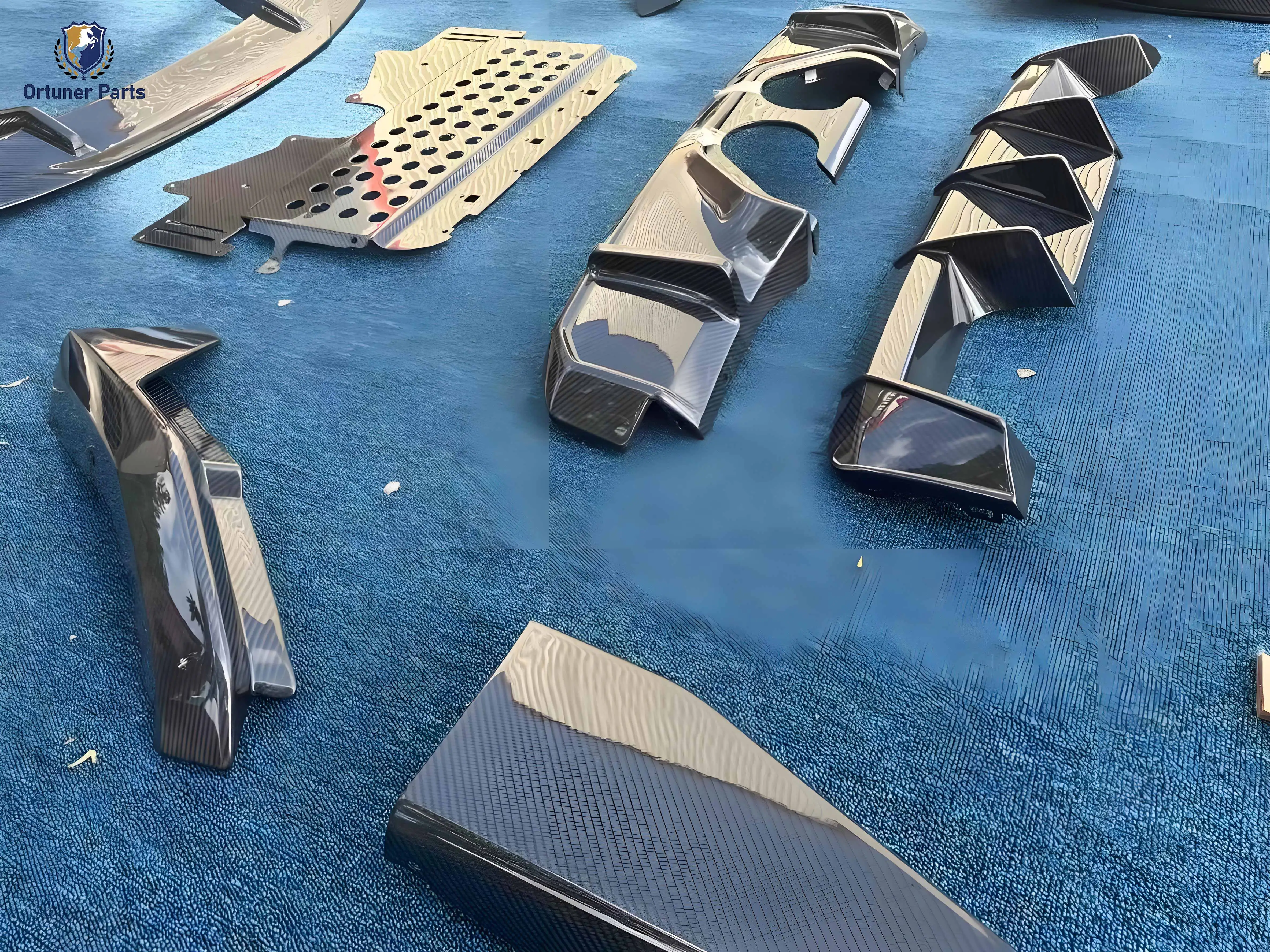 MP Style Dry Carbon Fiber Body Kit for M3 M4 G80 G82 2021+ Models New Front Lip Rear Diffuse Side Skirt Grill Vents Bumper