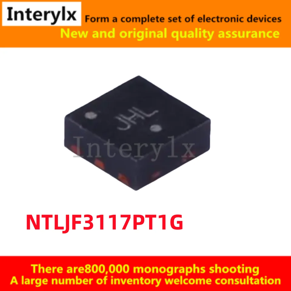 5Pcs/Lot Original NTLJF3117PT1G NTLJF3117 WDFN-6-EP2x2) MOSFET Field Effect Transistor