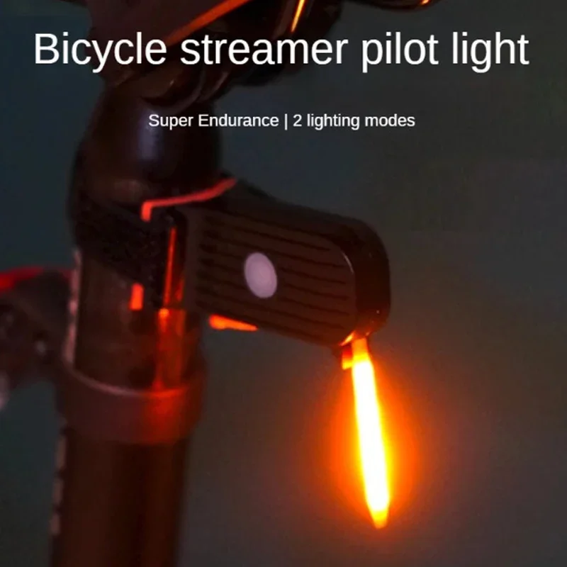 

Bicycle Running Water Pilot Lights New Creative Bicycle LED Taillights Night Riding Pilot Lights Safety Warning Brake Lights