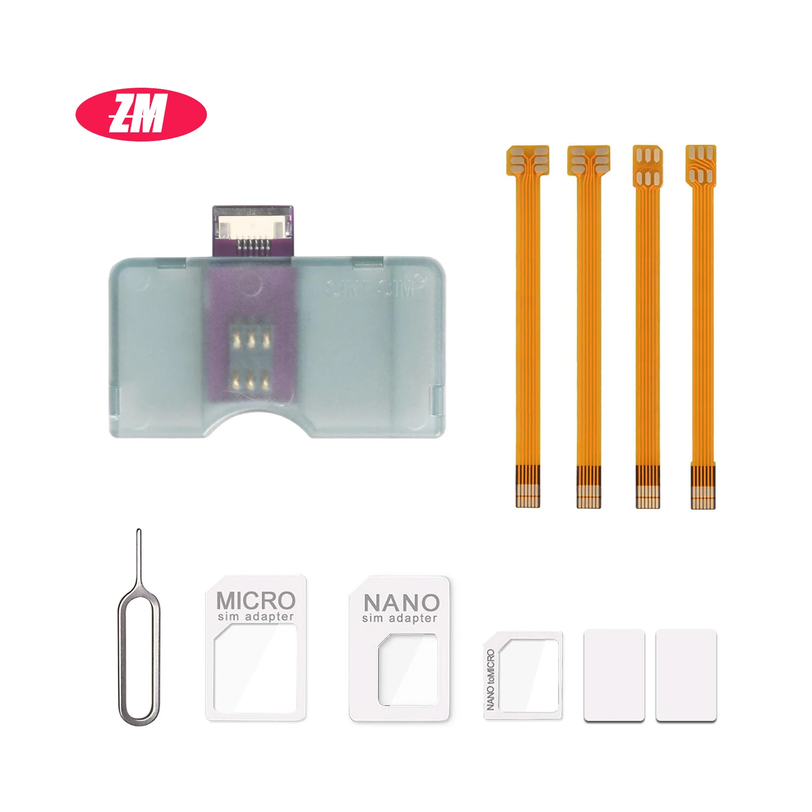 Cell Phone SIM Card Conversion Board CPE Wireless Router Extension Cable WIFI SIM Card Expansion Conversion Board