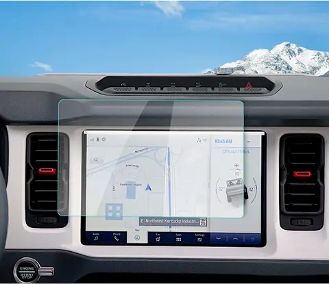 Защитная пленка из закаленного стекла для Ford Bronco SYNC4 2021 2022 2023 12-дюймовый автомобильный GPS-навигатор с сенсорным ЖК-экраном Защитная пленка