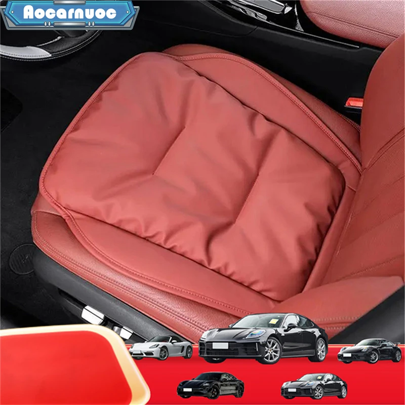 

1pcs/set Car Seat Cushion For Porsche Panamera Taycan 2009-2017 2018 2019 2020 2021 2022 2023 2024 2025 Interior Seat Supplies