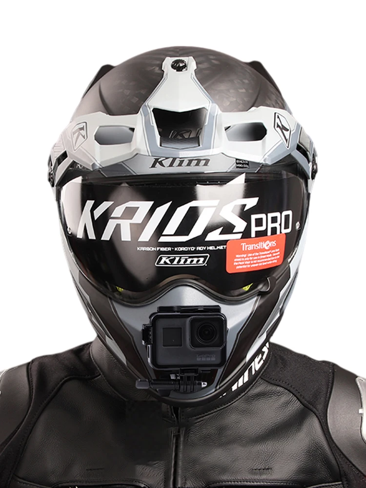Niestandardowy uchwyt na kask Klim Krios Pro do GoPro Hero12 11 10 Insta360 X4 X3 Ace Pro DJI Action 6 5Pro Akcesoria do kamer — zdjęcie produktu 7