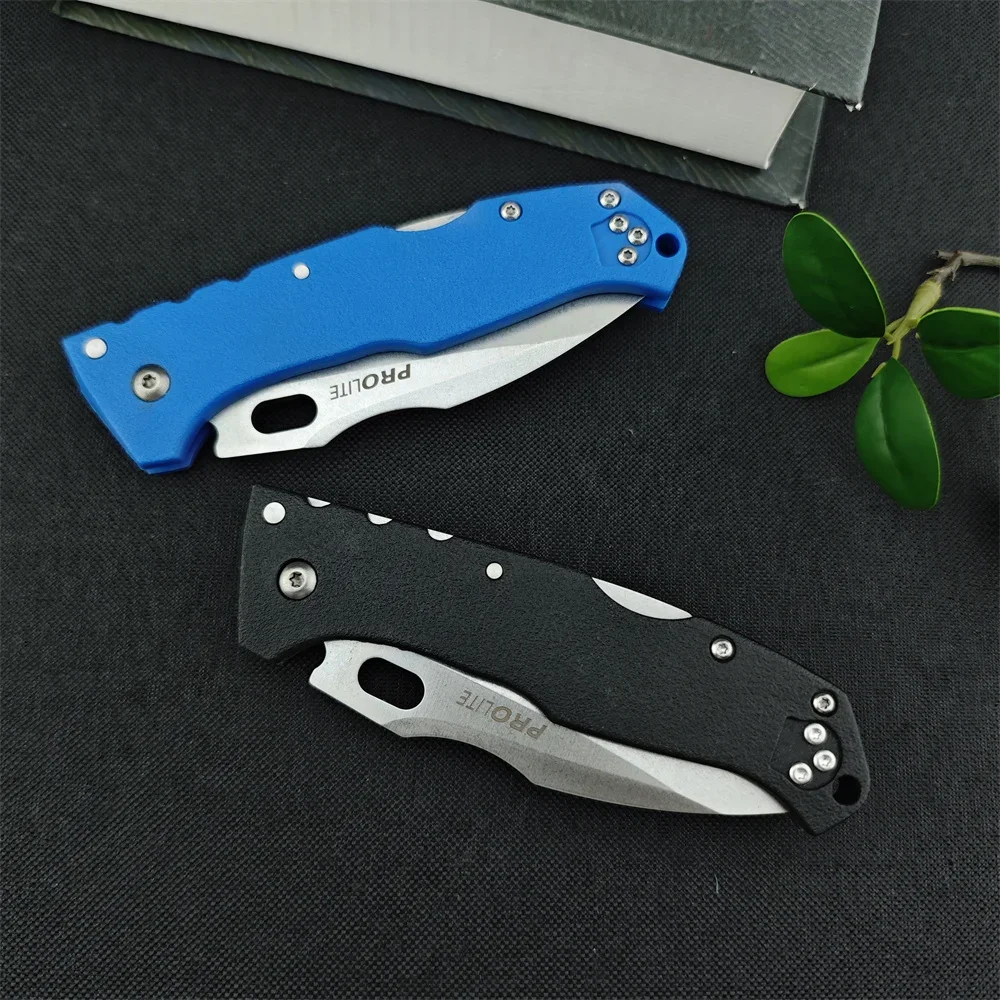 CD 4416 Folding Knife 440C Steel Blade Nylon Fiber Handle High Quality Outdoor EDC Camping Hiking Hunting Cutting Tools Gift