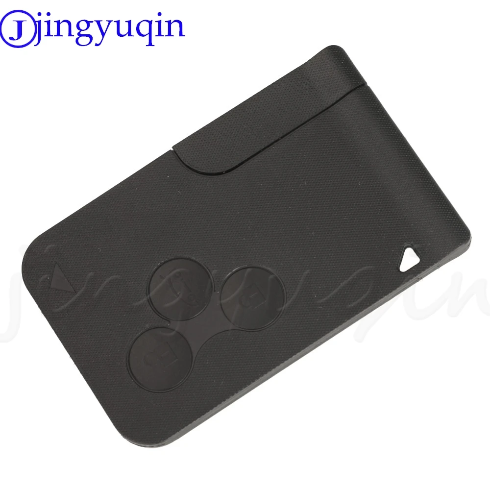 jingyuqin 3Buttons Car Keyless Entry Remote Key Shell Cover dla Renault Megane II Scenic II Grand Auto Key Case Fob Replacement