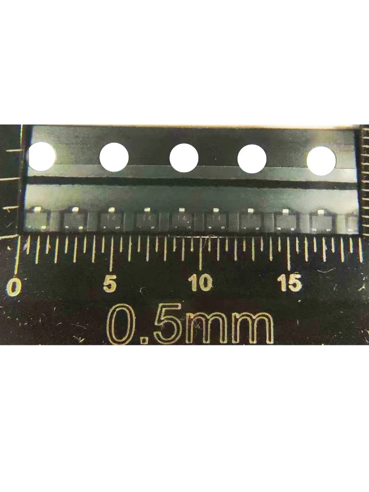Marcação Triode SMD, DTA114EMT2L PNP, 50mA, SOT723, 100 PCes pelo lote