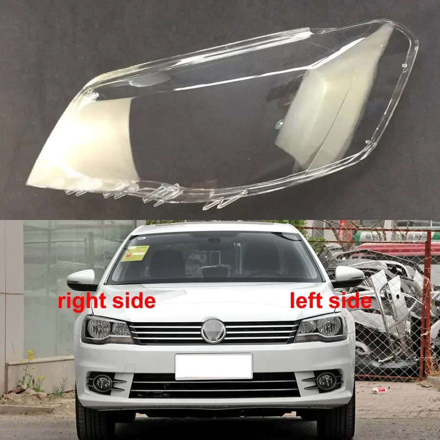 

For Volkswagen Bora 2013-2015 Transparent Headlight Cover Lampshade Head Lamp Headlamp Shell Plexiglass Replace Original Lens