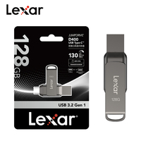 Metal OTG USB Flash Drive Original Lexar Type-C Type-A Pen Drive 256GB 128GB 64GB 32GB USB3.1 Flash Disk for iPhone 15 16 Tablet