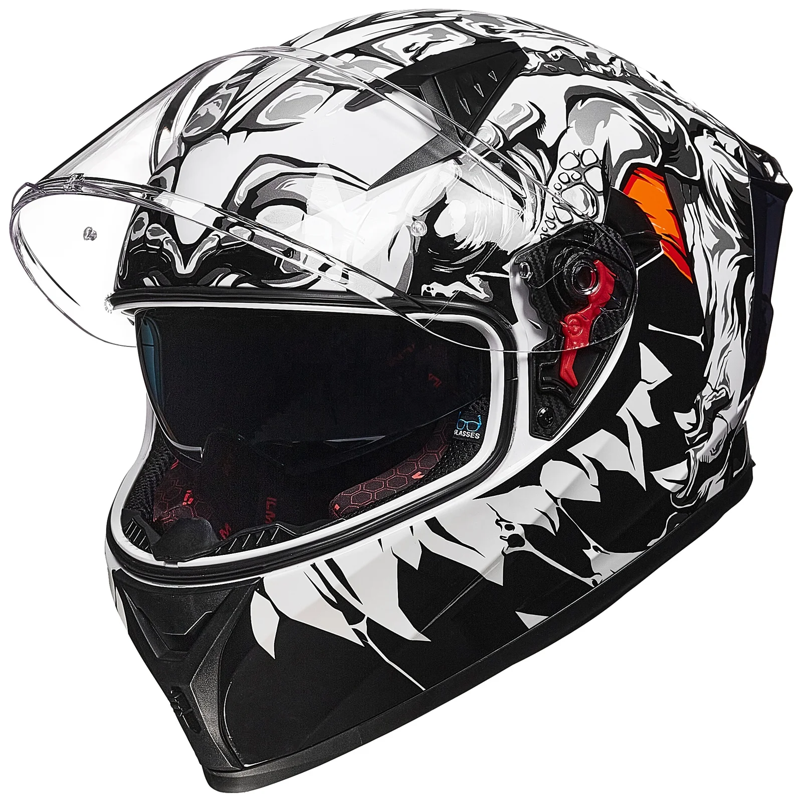 ILM Fullface Helmet Motorcycle DOT Model Z501 Factory Price