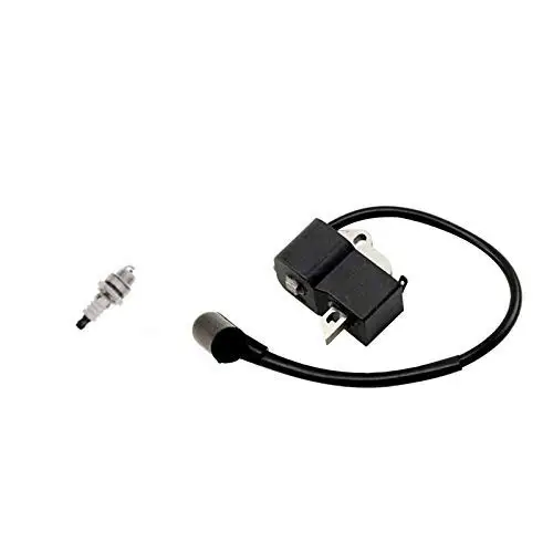 

#530039224#545046701 Ignition Coil with BM6A Spark Plug for Husqvarna 124 125 128 Line Trimmer Brush Cutter ZF190-HHS