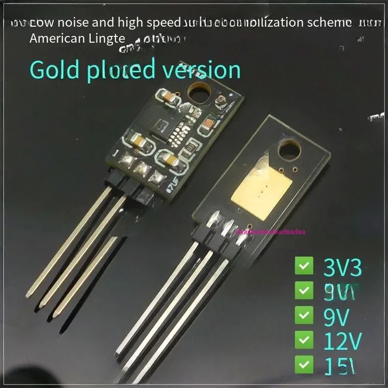 Terminal Linear Stabilizer IC Gold Plated Chip LT3045 Version LM78 Upgrade LM317 3 Wire