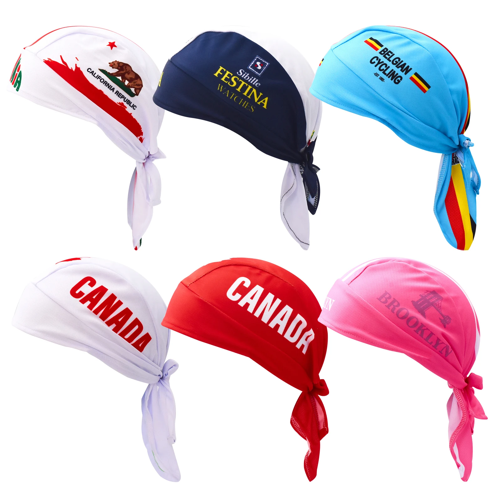 Retro Bicycle Cycling Headbands Men's Summer Running Headscarf