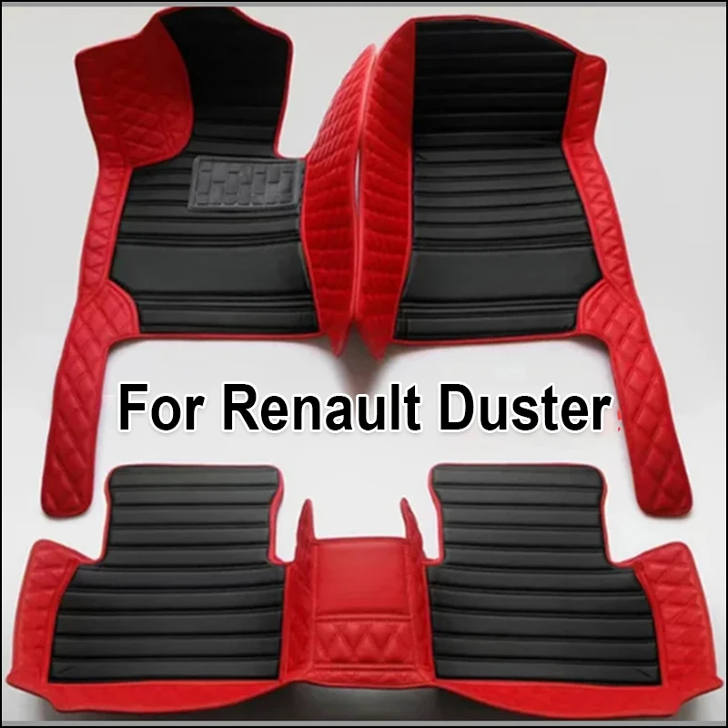 

3PCS Custom Fit Automotive Car Floor Mats For Renault Duster 2020-2022 Luxury Leather Men Women Full Coverage