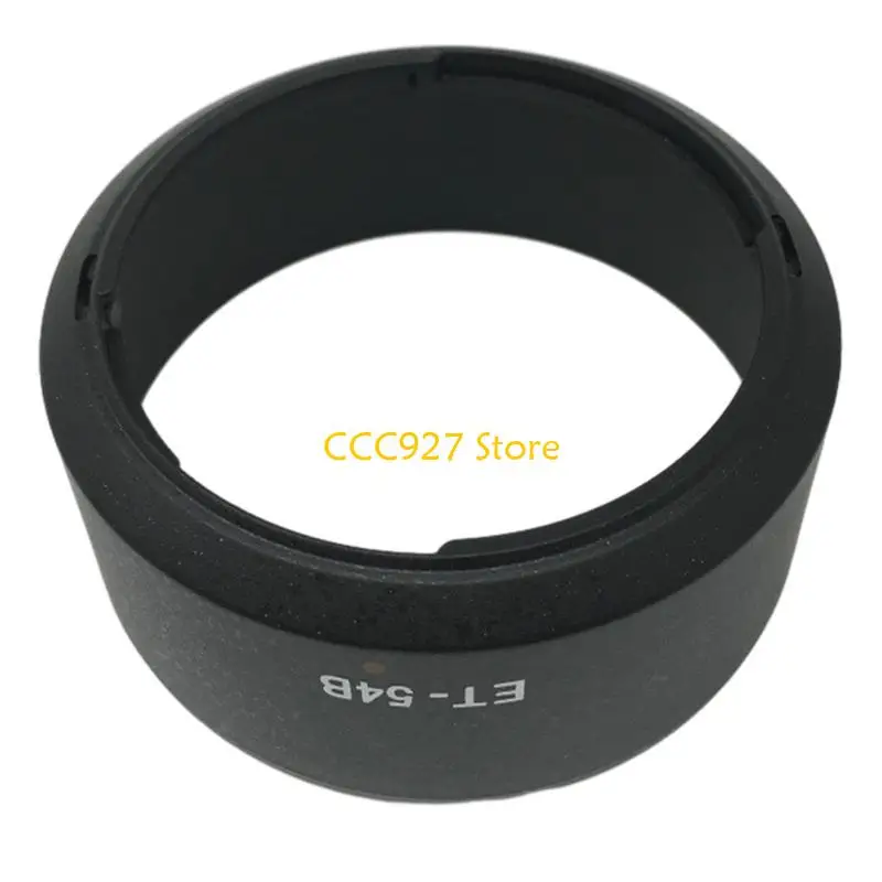B03F Lens Hood Sunshade ET-54B ET54B for EF-M 55-200mm EOS-M3-M10 Cameras Sun Blocker Reduce 52mm