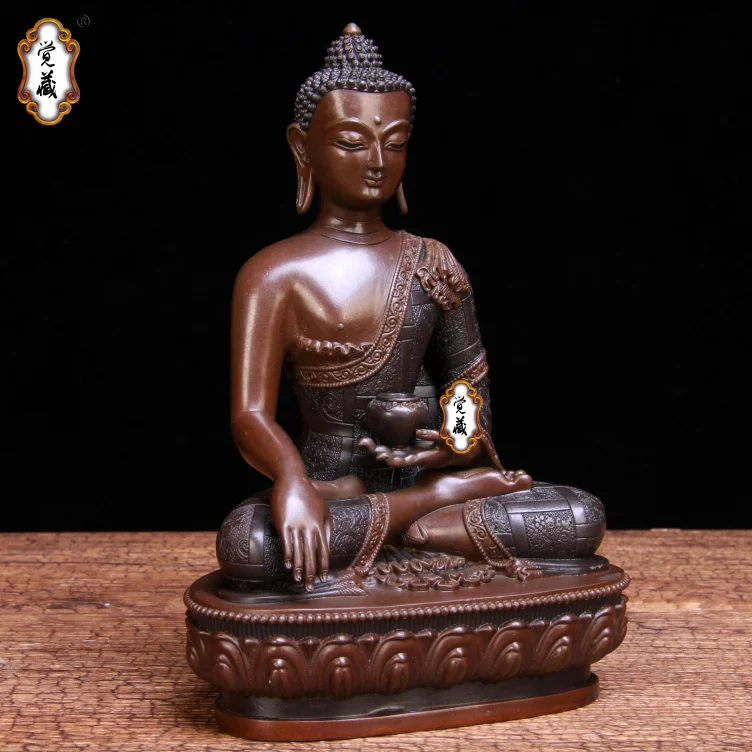 3PCS # GOOD figure of Buddha HOME efficacious Talisman Tibetan Tantra Buddhism Phra Sompo Sambo brass statue