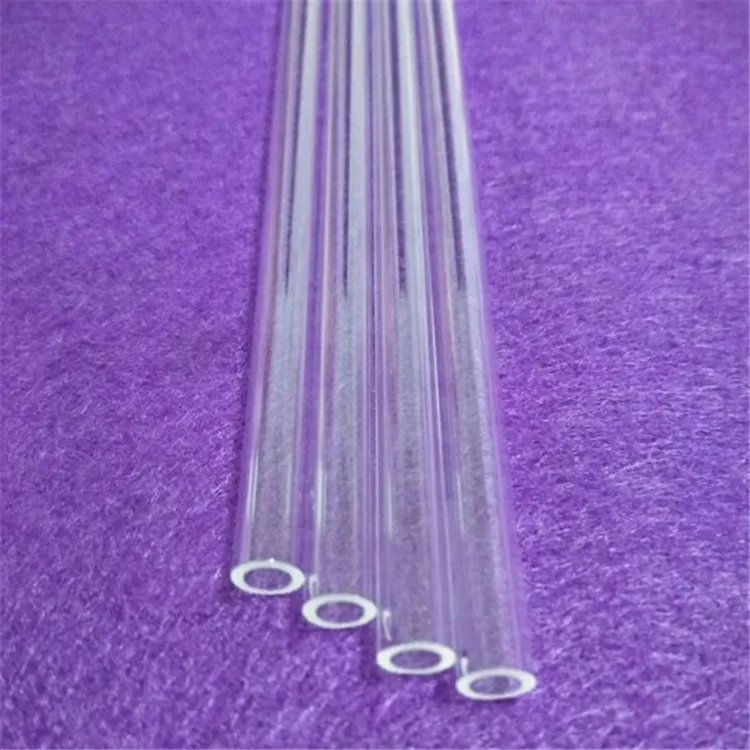 clear quartz glass tube OD15*T1.5*L630  for sample