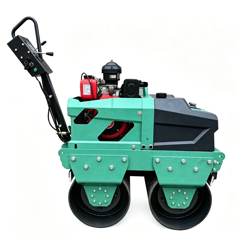 

4ton Road Roller Small Road Roller Heavy Light Combined Compact Rural Trunk Road Flattening Mixed Vibration Construction Gear