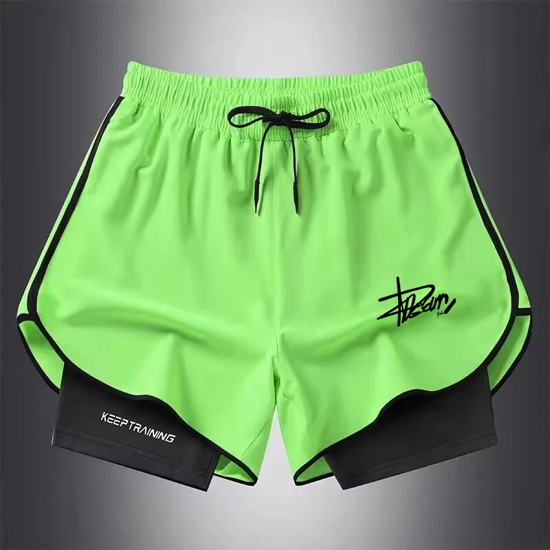 

Баскетбольные шорты в американском стиле из ледяного шелка, быстросохнущие, для фитнеса и бега, мужские и женские, летняя спортивная одежда, молодежные повседневные шорты