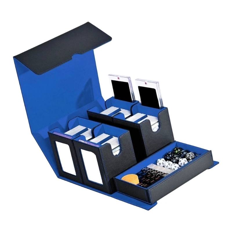 professional-collector-box-with-4-slots-﻿fashion-pu-leather-card-decks-boxes-scratch-resistant-card-holders-55kd