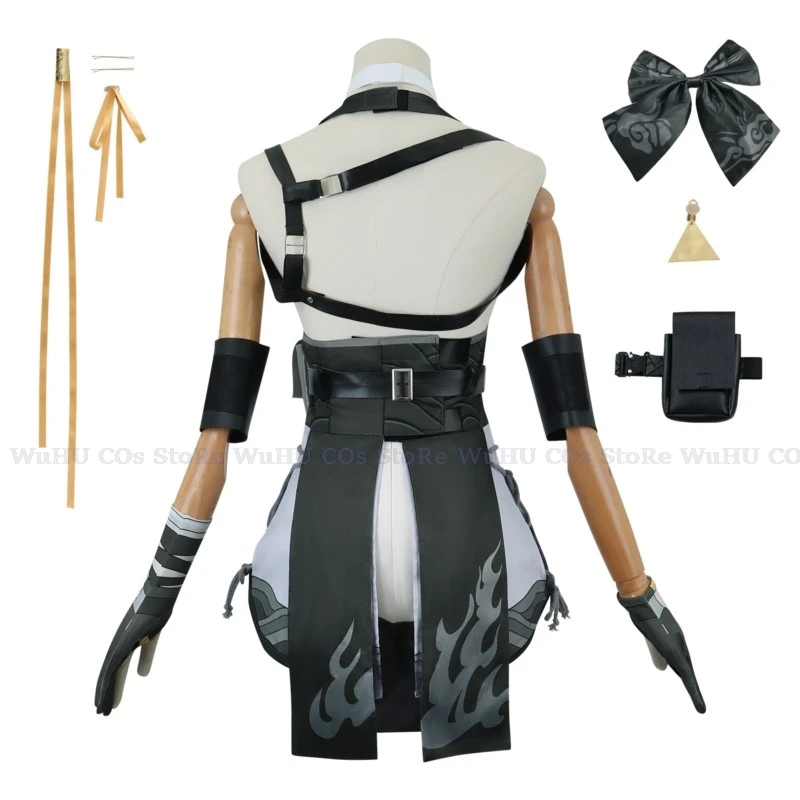 Disfraz de juego Wuthering Waves para hombre y mujer, Cosplay de Rover V2.0, uniforme de combate guapo, ropa de juego de rol para fiesta de Halloween