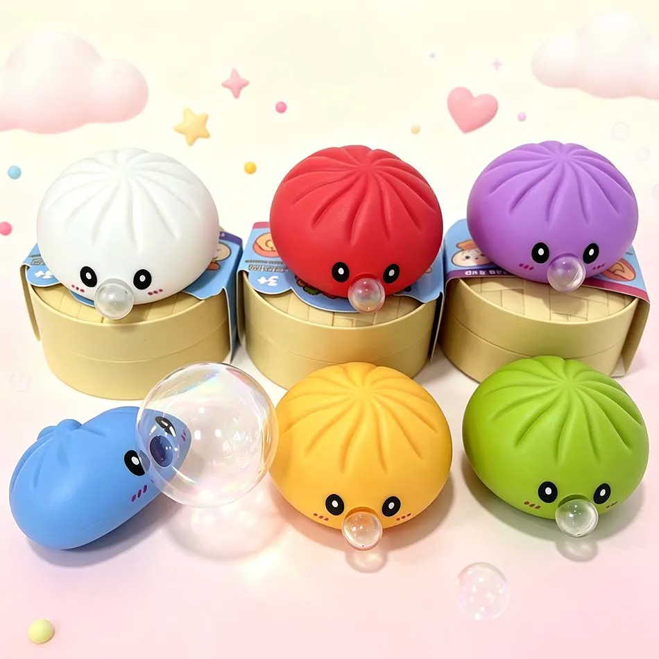 new-dumpling-squishies-blow-bubbles-toy-dumpling-squishies-set-with-steamer-bubble-blowing-squishies-stretchy-fidget-sensory