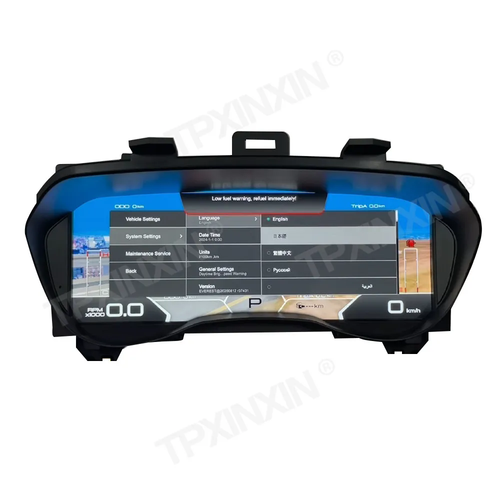 لفورد ايفرست رينجر T7 T8 2016 ~ 2021 عجلة القيادة التحكم أداء عرض لوحة القيادة DenaliDigital أداة العنقودية #2