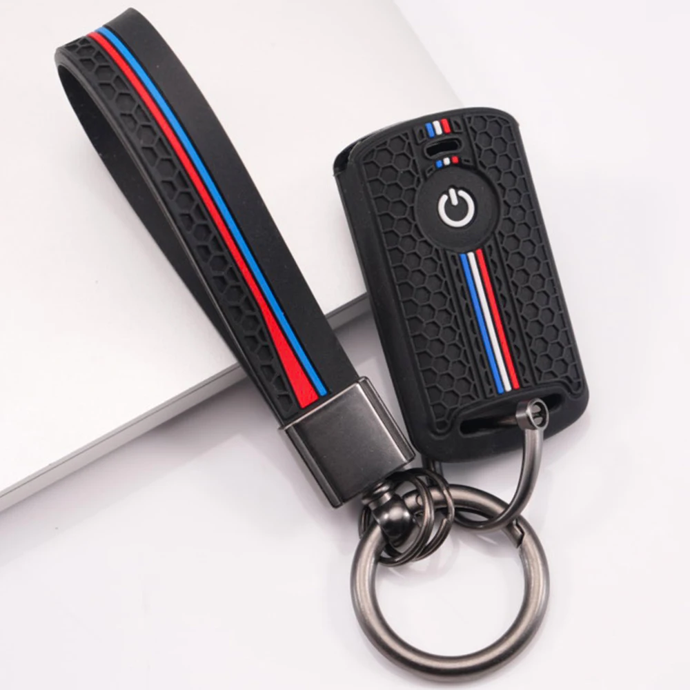 Protective Key Cover With Lanyard For Honda PCX ADV Forza NSS Vario Click Scoopy High Quality Comfortable Grip Protector Stylish