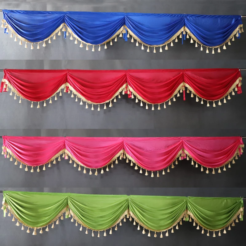 

Вечеринка с балдахином, драпировка, панель, ледяной шелк, свадебный фон, занавеска, сценическое украшение, юбка для стола, драпировка с кисточкой