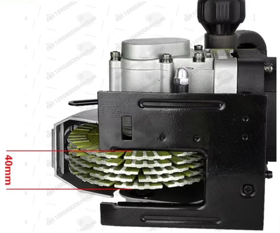 8980W Handheld Laser Wall Slotting Machine Brick Wall Cutter Concrete Chaser Groove 220V Hydropower Installation Circular Saw