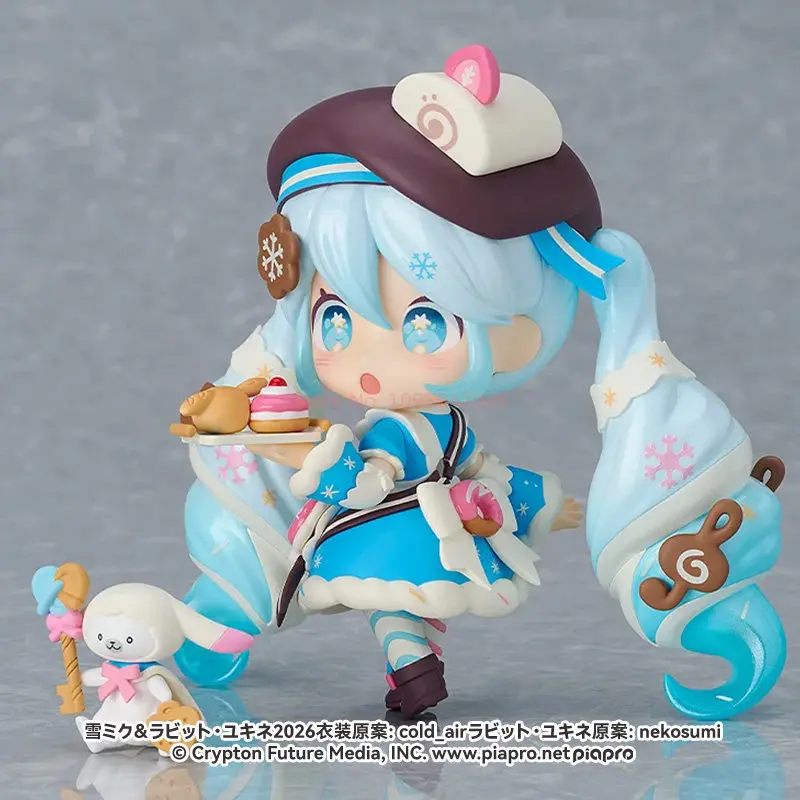 100% Genuine Hatsune Miku Snow Miku Sweet Snow Ver Official Limited Deposit Collectible Anime Figure view 3
