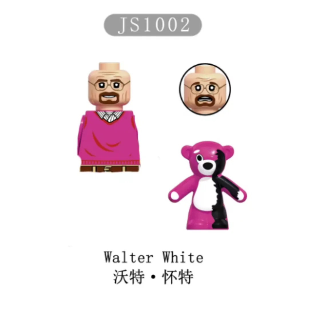 Breaking Bad Season Heisenberg Walter White Gus Fring Saul Goodman Bausteine Mini Action-figuren Ziegel Modell Spielzeug