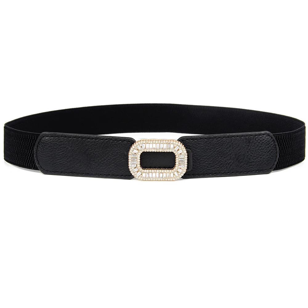 جديد مطاطا رقيقة حزام الديكور يقترن مع تنورة اللباس Cummerbunds أزياء بسيطة ضيقة حزام تنورة تنوعا