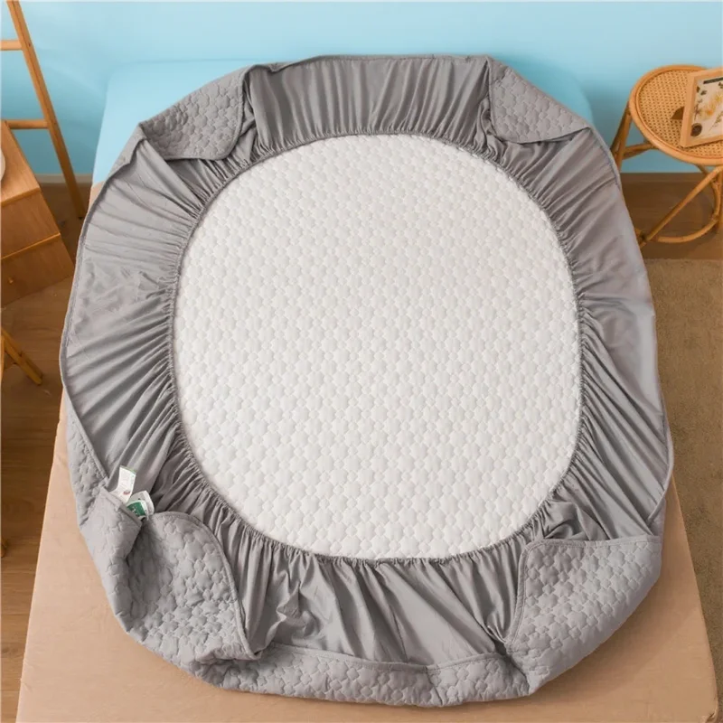 

1pc Thick all inclusive bed cover mother and baby grade quilted mattress cover antibacterial and mite resistant bed sheet