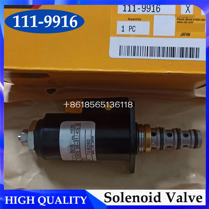 111-9916 121-1491 121-1490 Solenoid Valve for Excavator Parts Solenoid 1119916 1211491 1211490