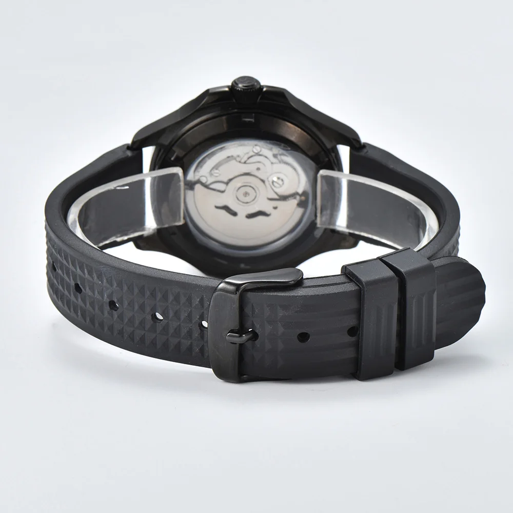 OUMASHI Grenade Мужские часы 42 мм NH35A Автоматические роскошные часы с механизмом Сапфировое стекло Корпус из нержавеющей стали Водонепроницаемые часы