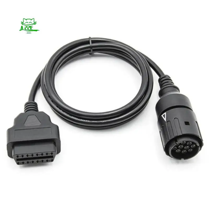 A22E-Motorcycle Diagnostic Tool ICOM-D Cable 10Pin To 16Pin OBD2 Connector For BMW Motorcycles For Efficient Troubleshooting
